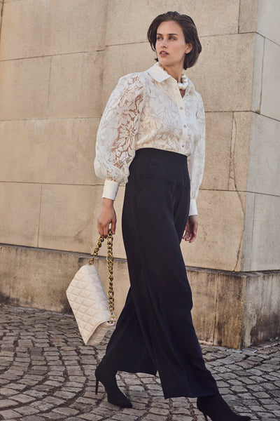 Molly Jo - Alexis Sparilegar víðar buxur