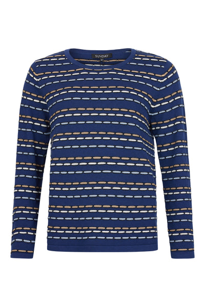 Sunday - Bonnie mynstruð peysa