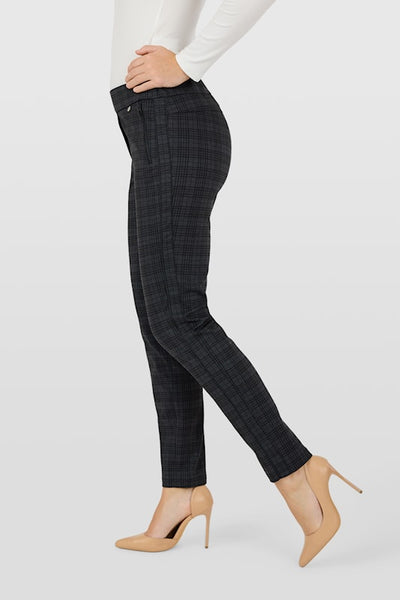 Robell - Rita buxur grá köflóttar - 75 cm