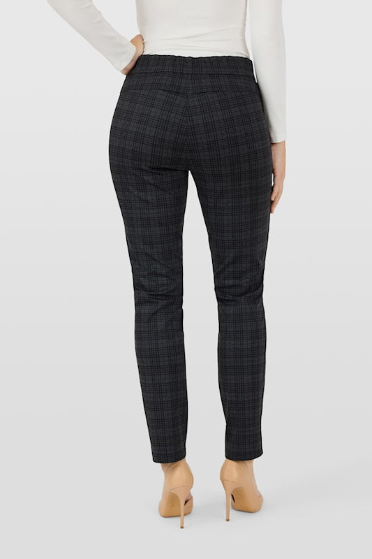 Robell - Rita buxur grá köflóttar - 75 cm