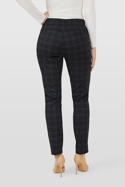 Robell - Rita buxur grá köflóttar - 75 cm