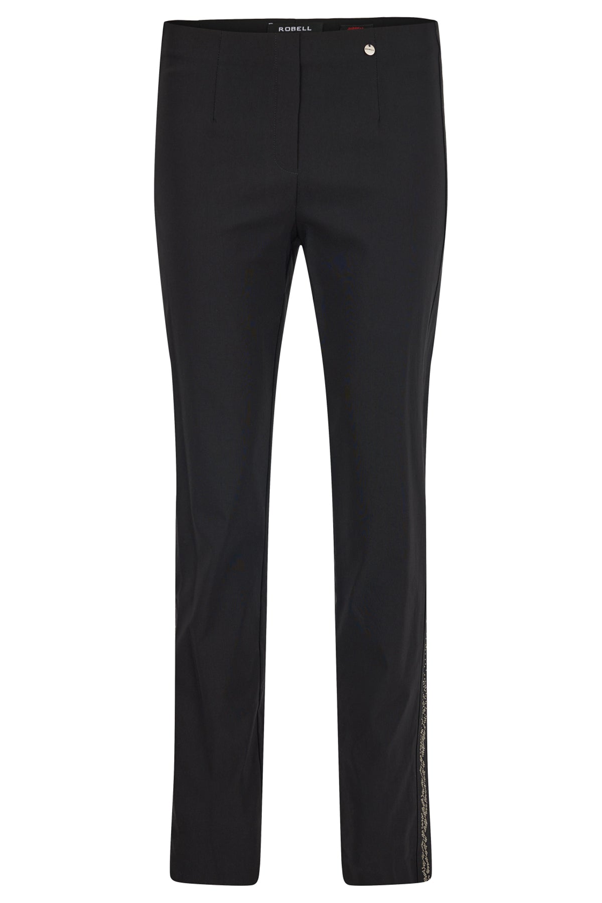 Robell - Marie strechbuxur með skrautsteinum - 78 cm