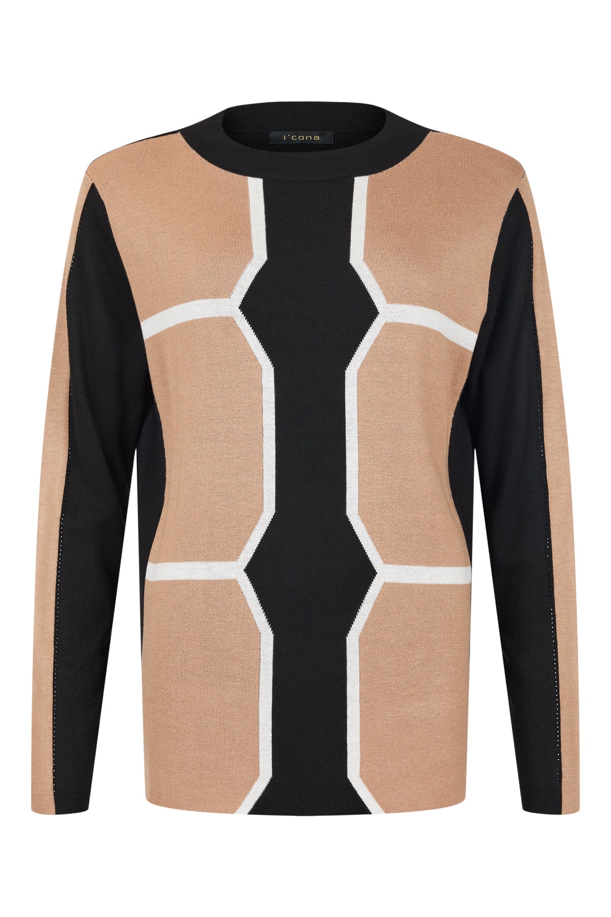 I'cona - Maggie mynstruð peysa