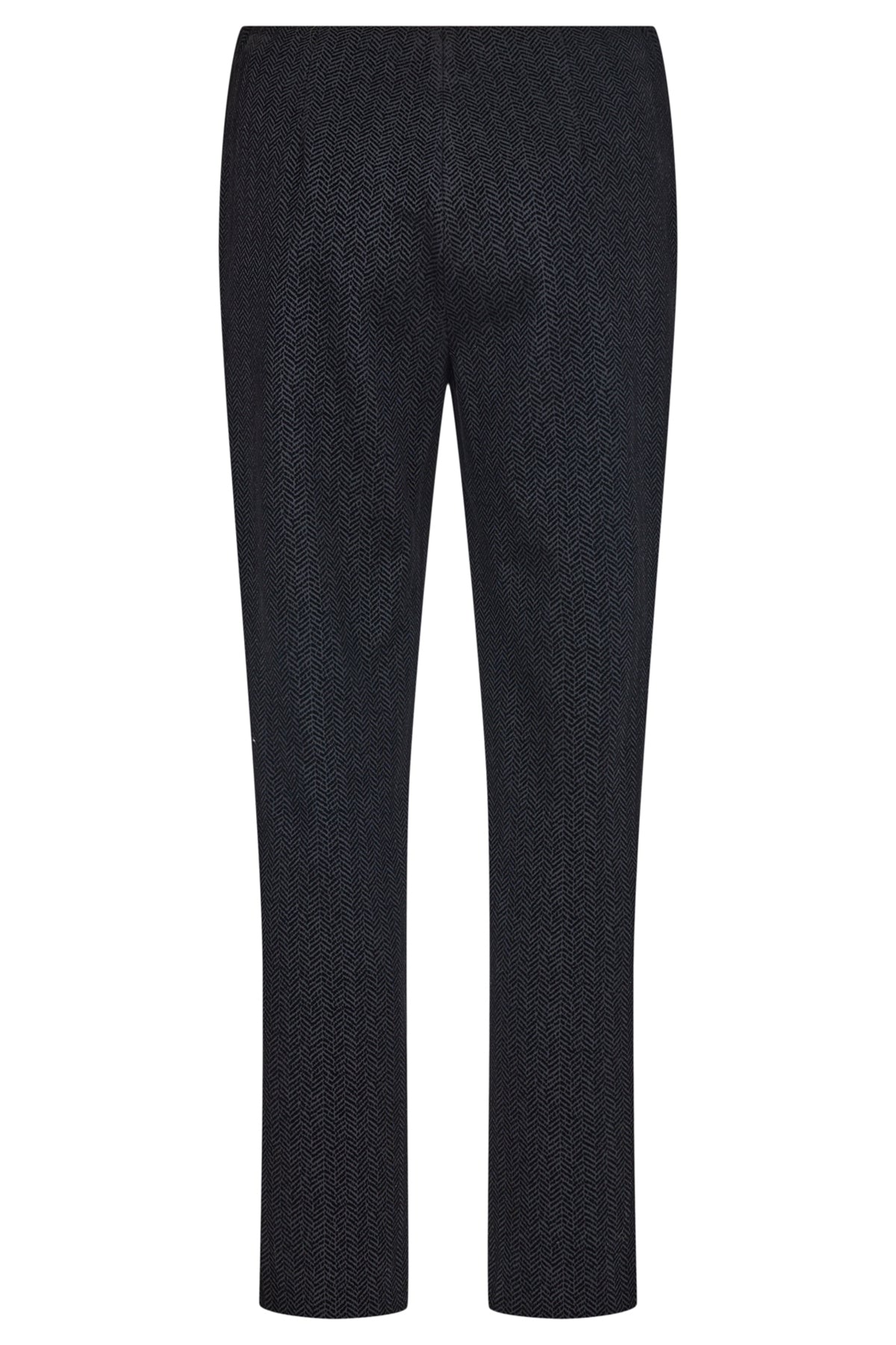 Robell - Mimi buxur með velúr chevron mynstri