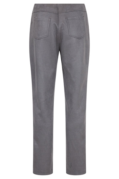 Robell - Bella buxur með fíngerðu mynstri - 78 cm