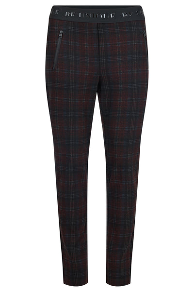 Robell - Nelly köflóttar buxur - 72 cm