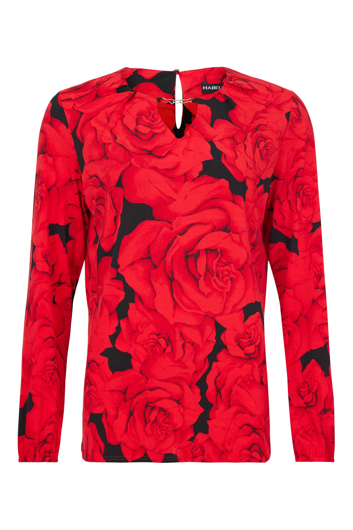 Habella - Brielle mynstruð blússa