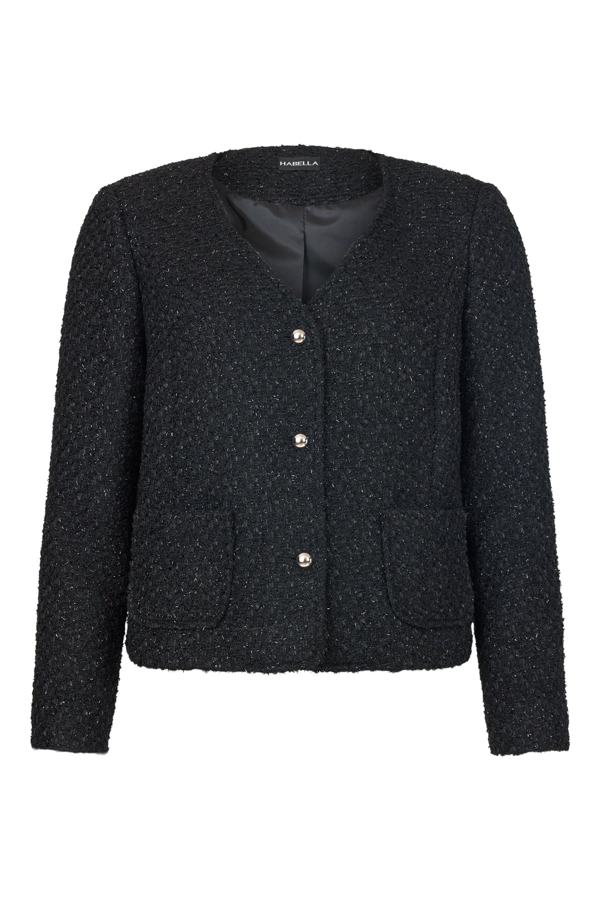 Habella - Ashtyn sparilegur tweed jakki