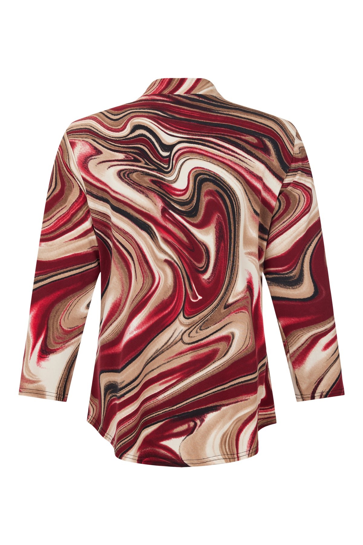 Bassini - Shelby mynstruð blússa