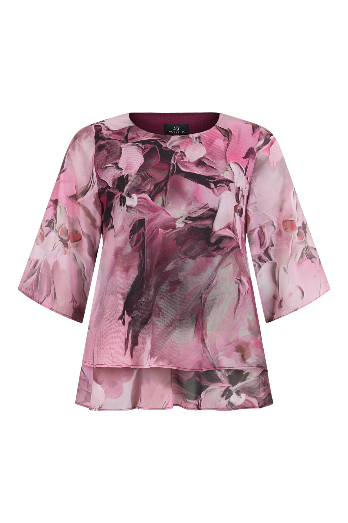 Molly Jo - Elodie sparitoppur með blómamynstri