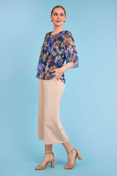 Molly Jo - Francis sparitoppur með blómamynstri