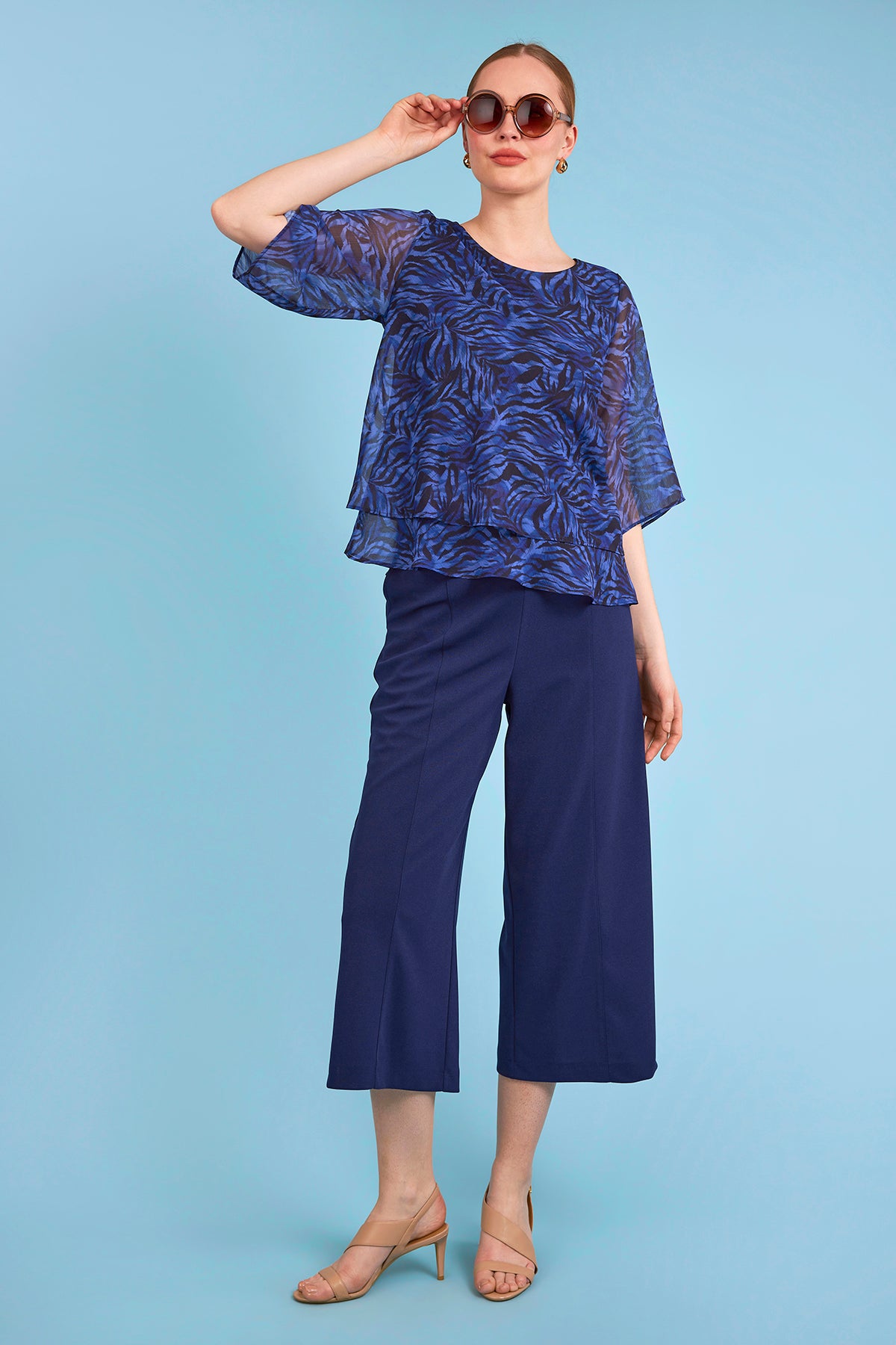 Molly Jo - Alondra sparitoppur með dýramynstri