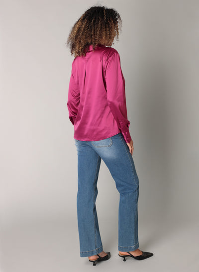 ES&SY - Ayliz satín skyrta