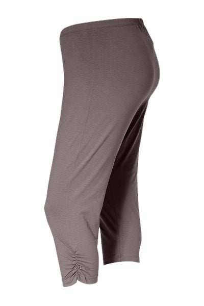 No Secret - Rylie kvart leggings með krumpu á skálmum