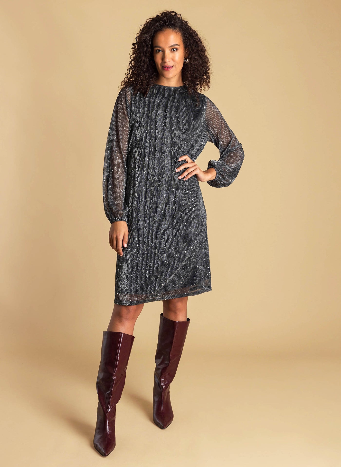 Ivy Beau - Angela glimmer kjóll