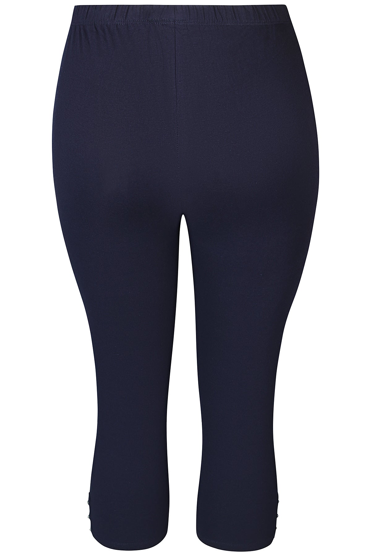 ZE-ZE - Malus 891 kvart leggings með bling steinum