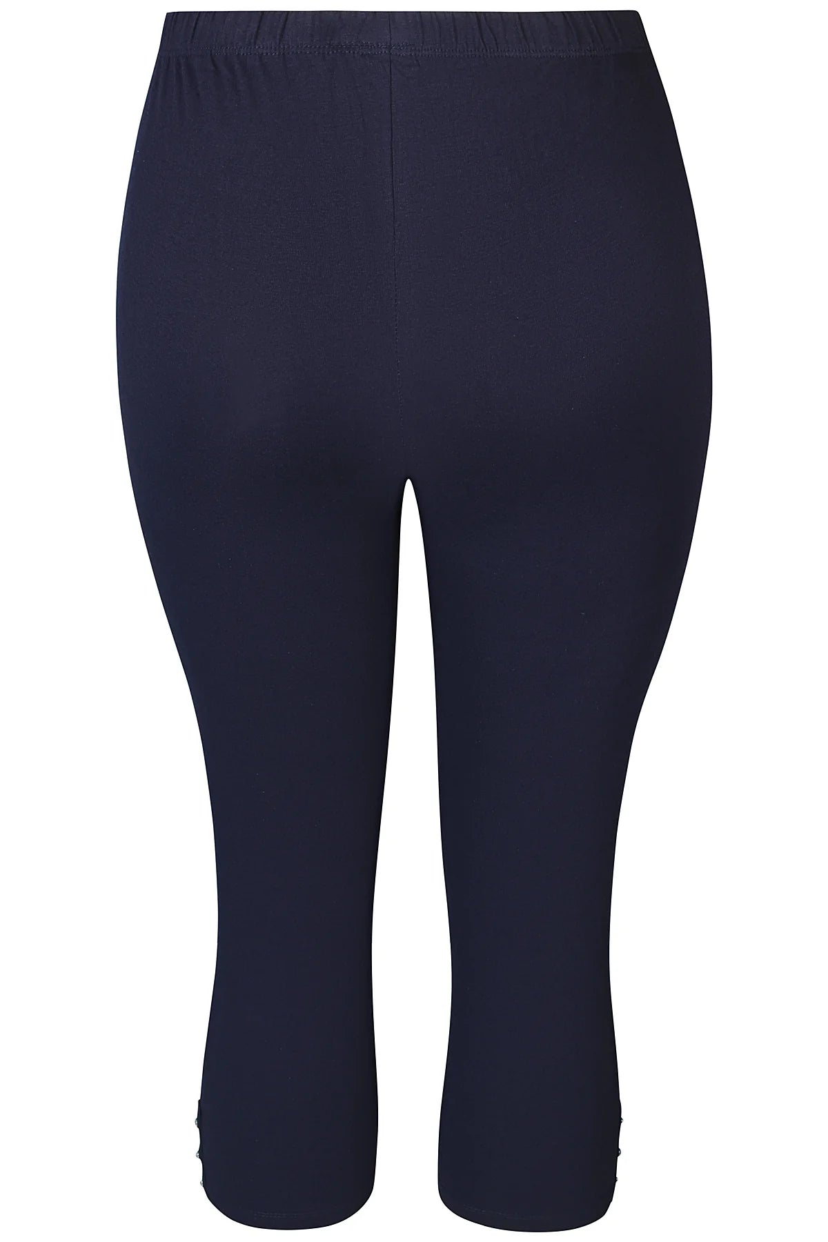 ZE-ZE - Malus 891 kvart leggings með bling steinum