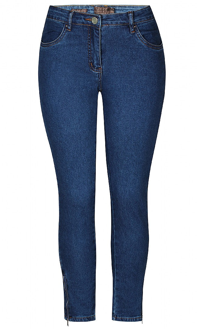 Ze-Ze - Sanne 386 gallabuxur með rennilás á skálmum