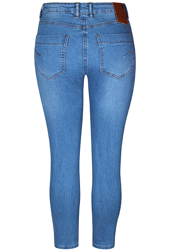 Ze-Ze - Sanne 386 gallabuxur með rennilás á skálmum