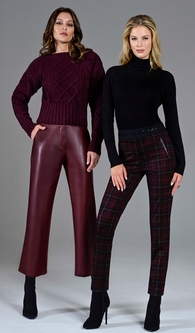 Robell - Nelly köflóttar buxur - 72 cm