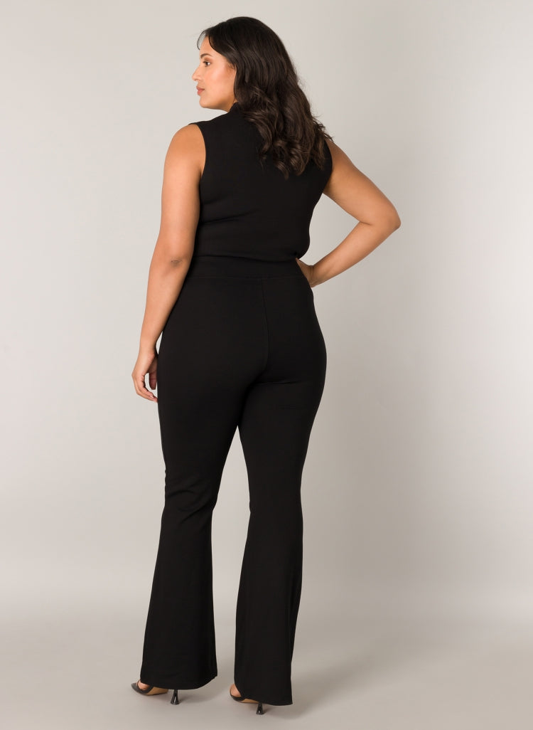 YestA - Base Level Curvy - Allie útvíðar treggings