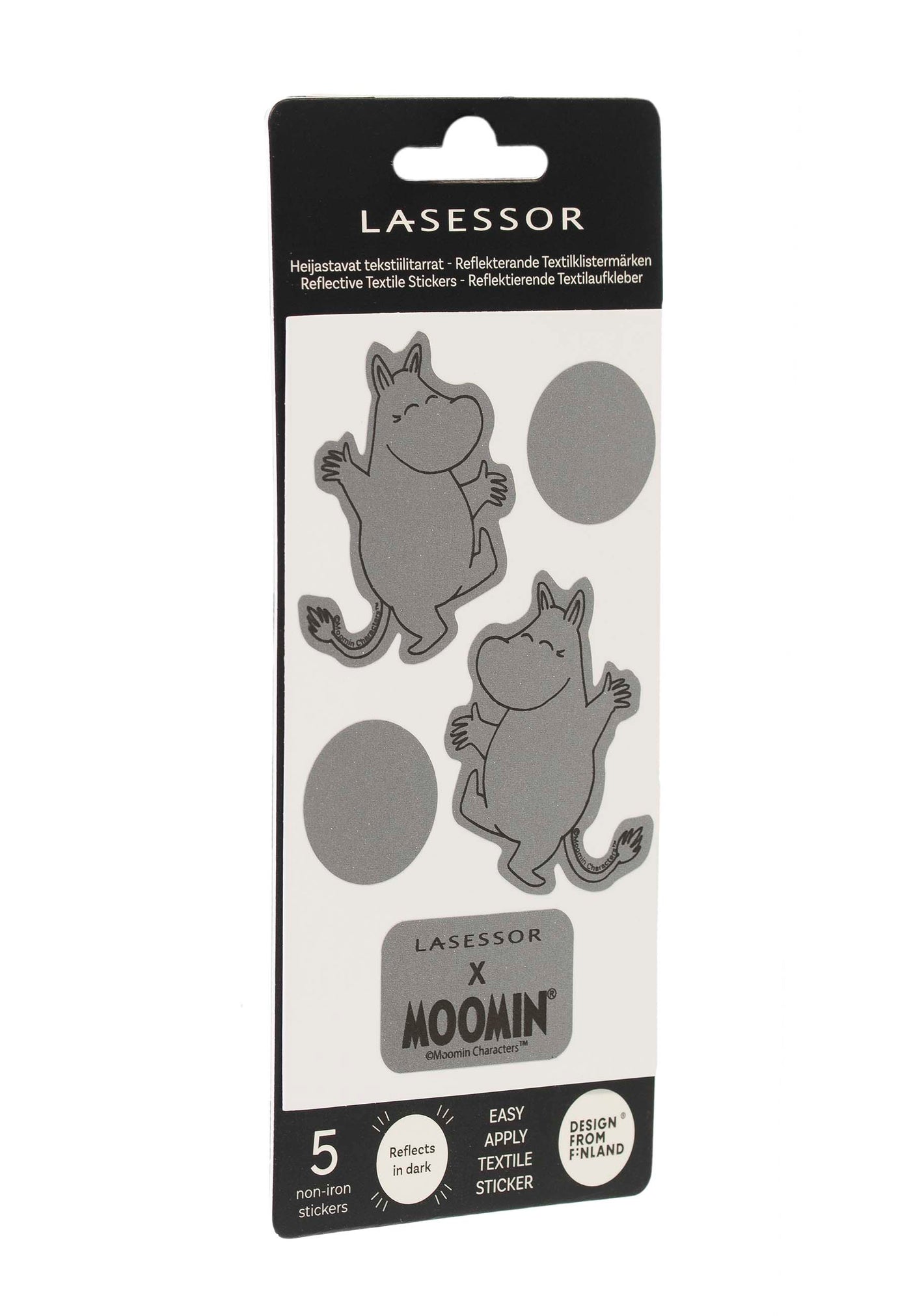 Lasessor - Moomin Endurskinsmerki límmiðar