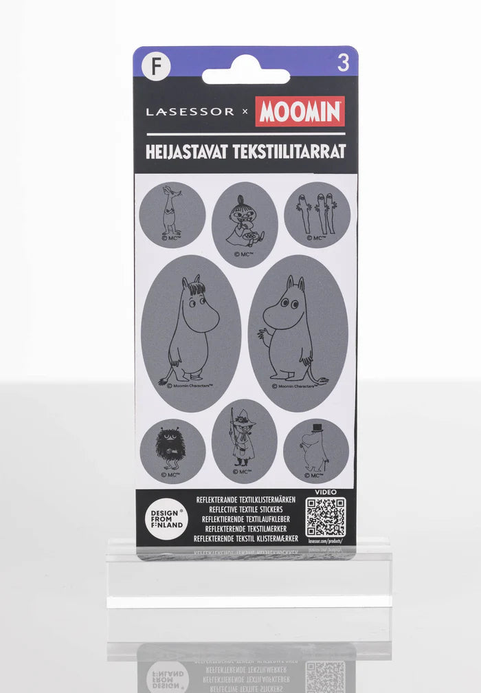 Lasessor - Moomin Endurskinsmerki límmiðar