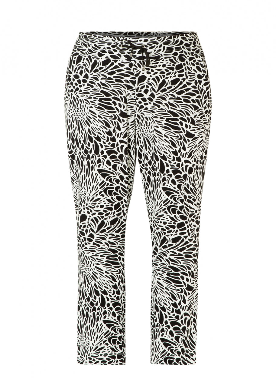 Colletta - Nataly mynstraðar buxur