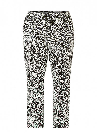 Colletta - Nataly mynstraðar buxur