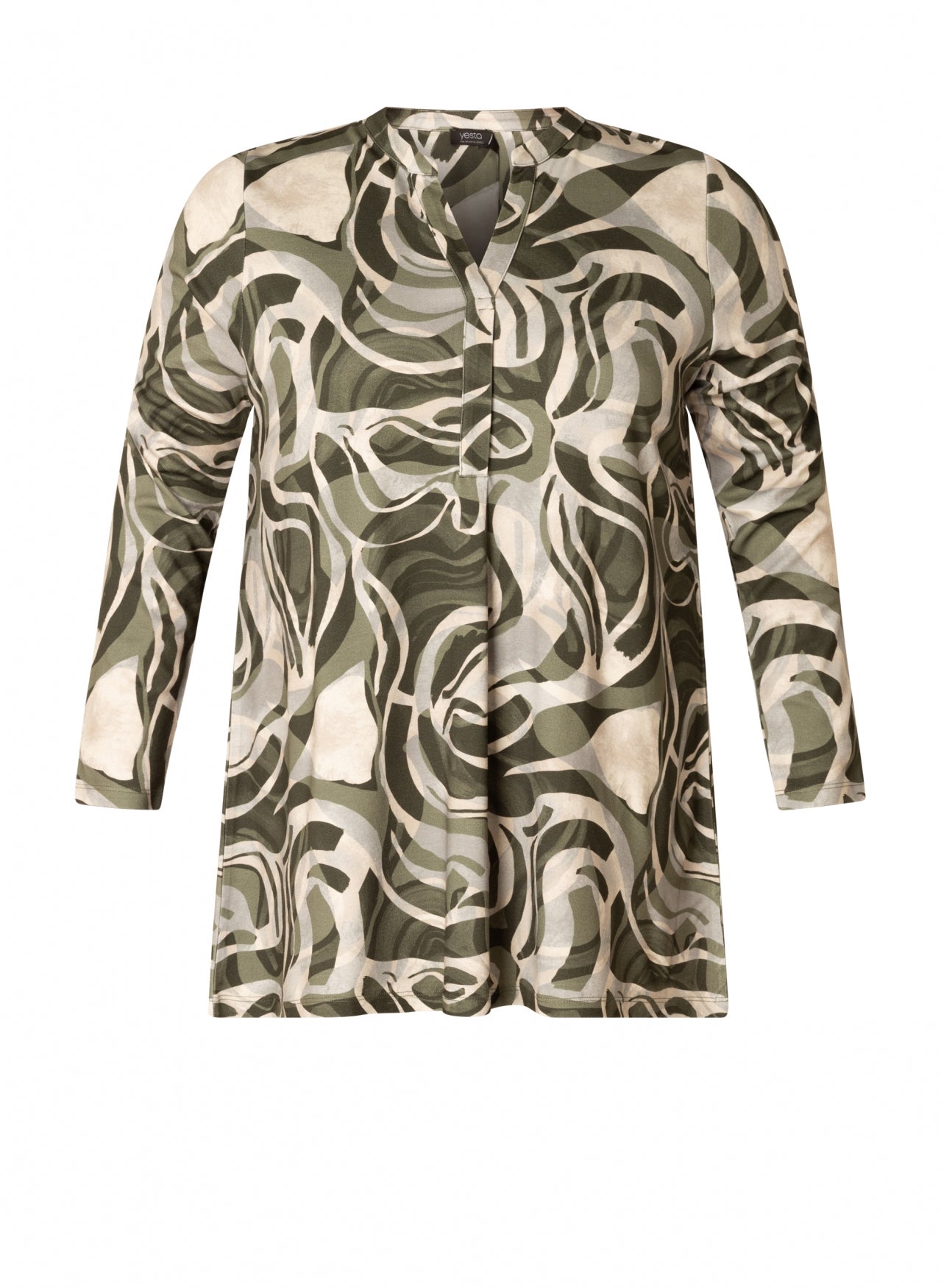 Yest Curve - Violette Essential mynstruð tunika