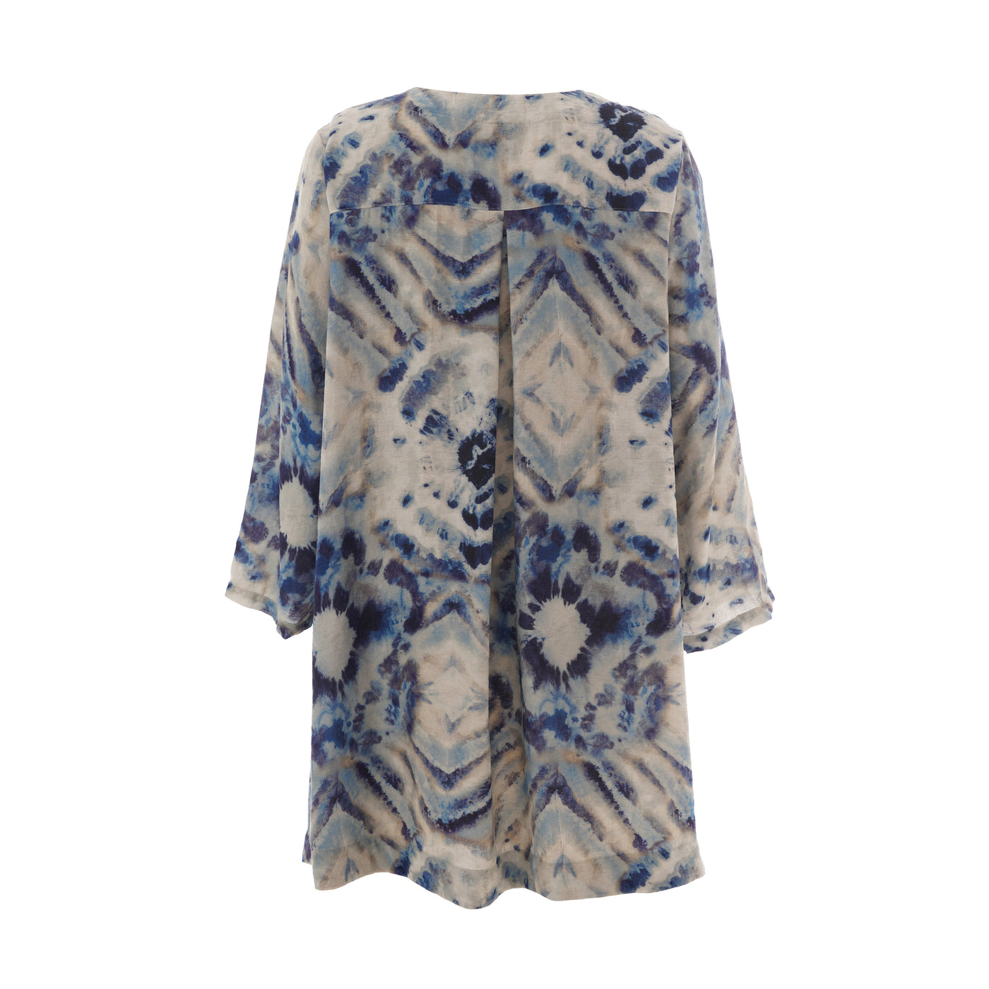 Gozzip - Jana tunika með blátóna mynstri