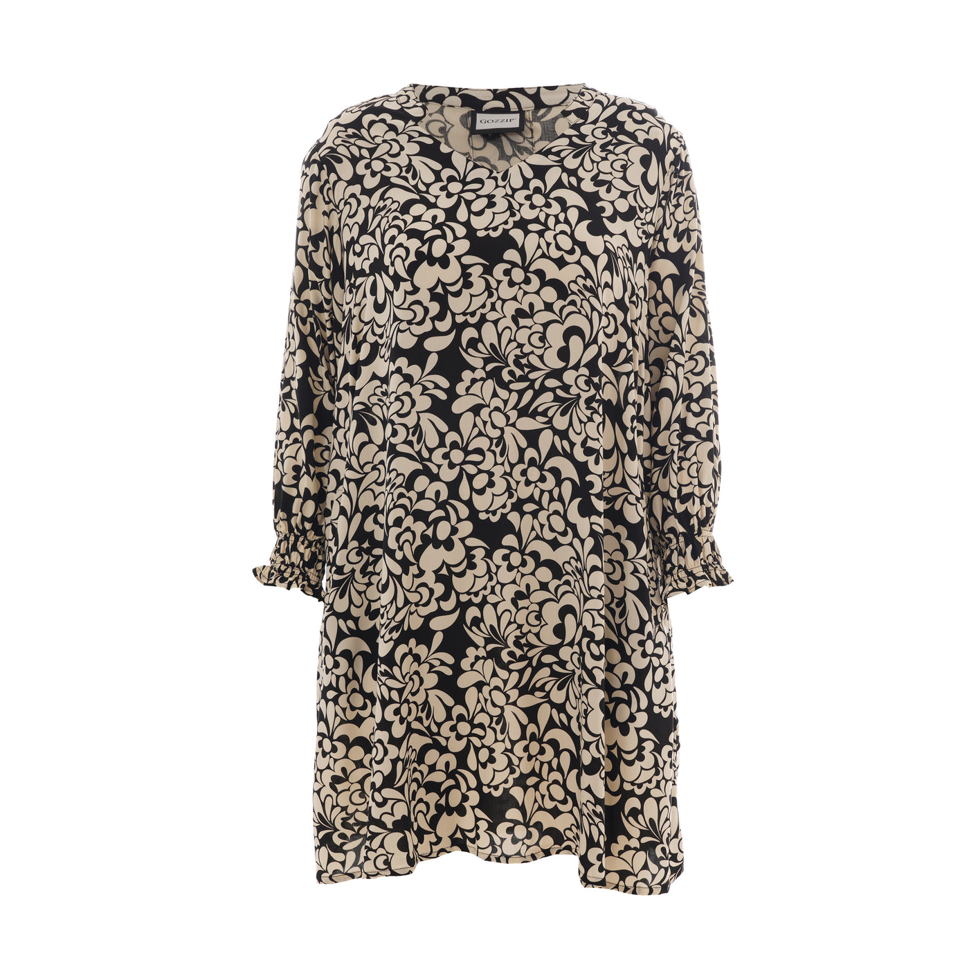 Gozzip - Bentina mynstruð tunika