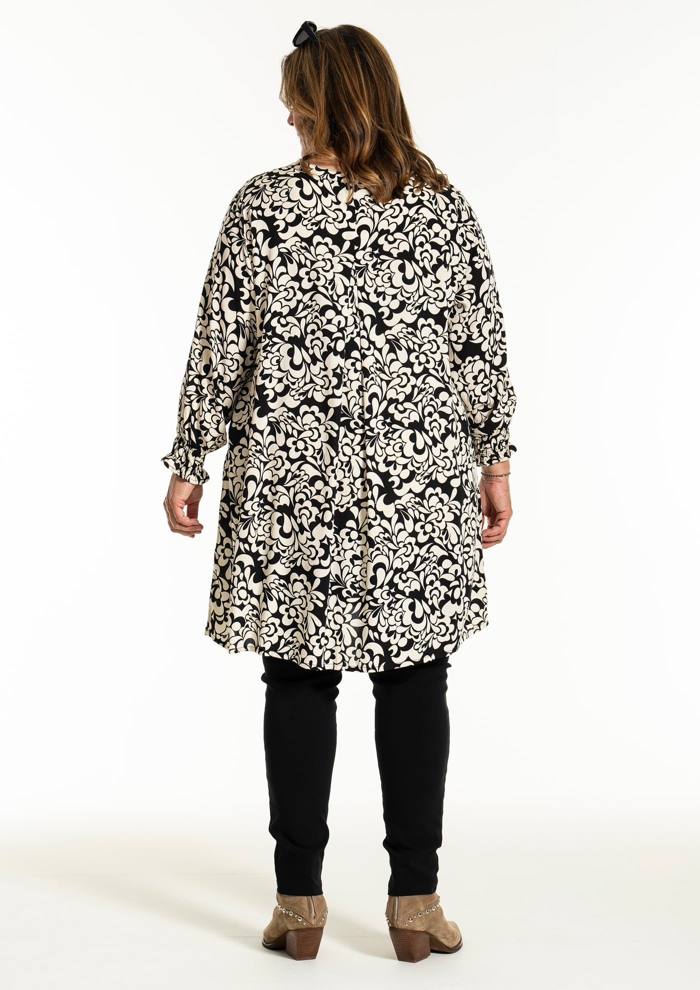 Gozzip - Bentina mynstruð tunika