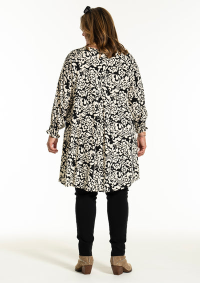 Gozzip - Bentina mynstruð tunika