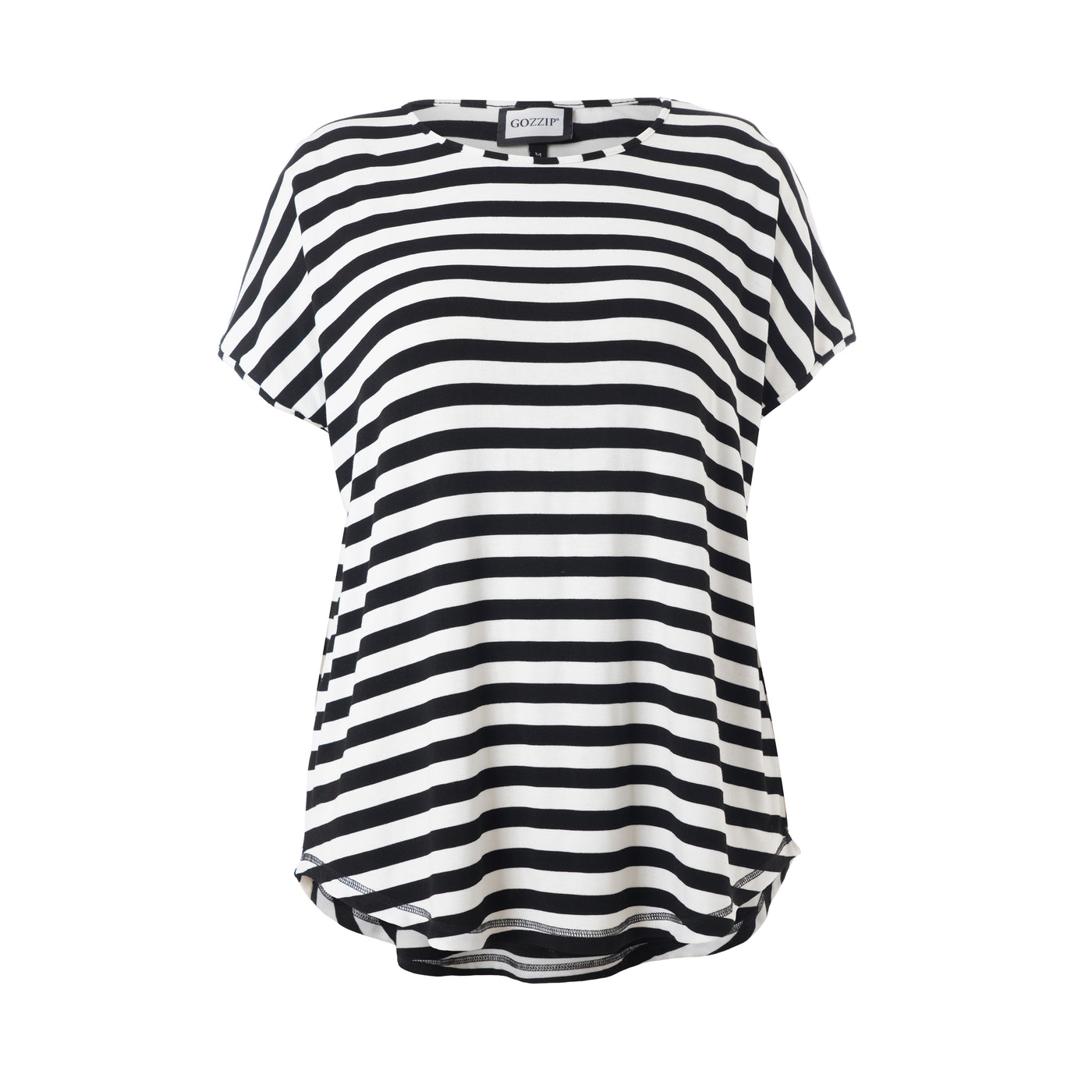 Gozzip - Gitte röndóttur stuttermabolur