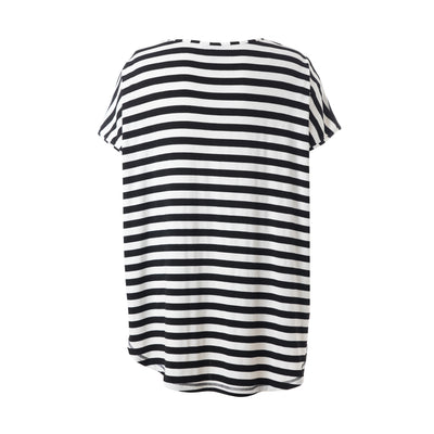 Gozzip - Gitte röndóttur stuttermabolur