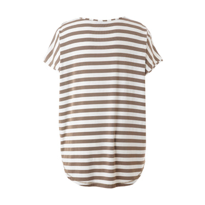 Gozzip - Gitte röndóttur stuttermabolur