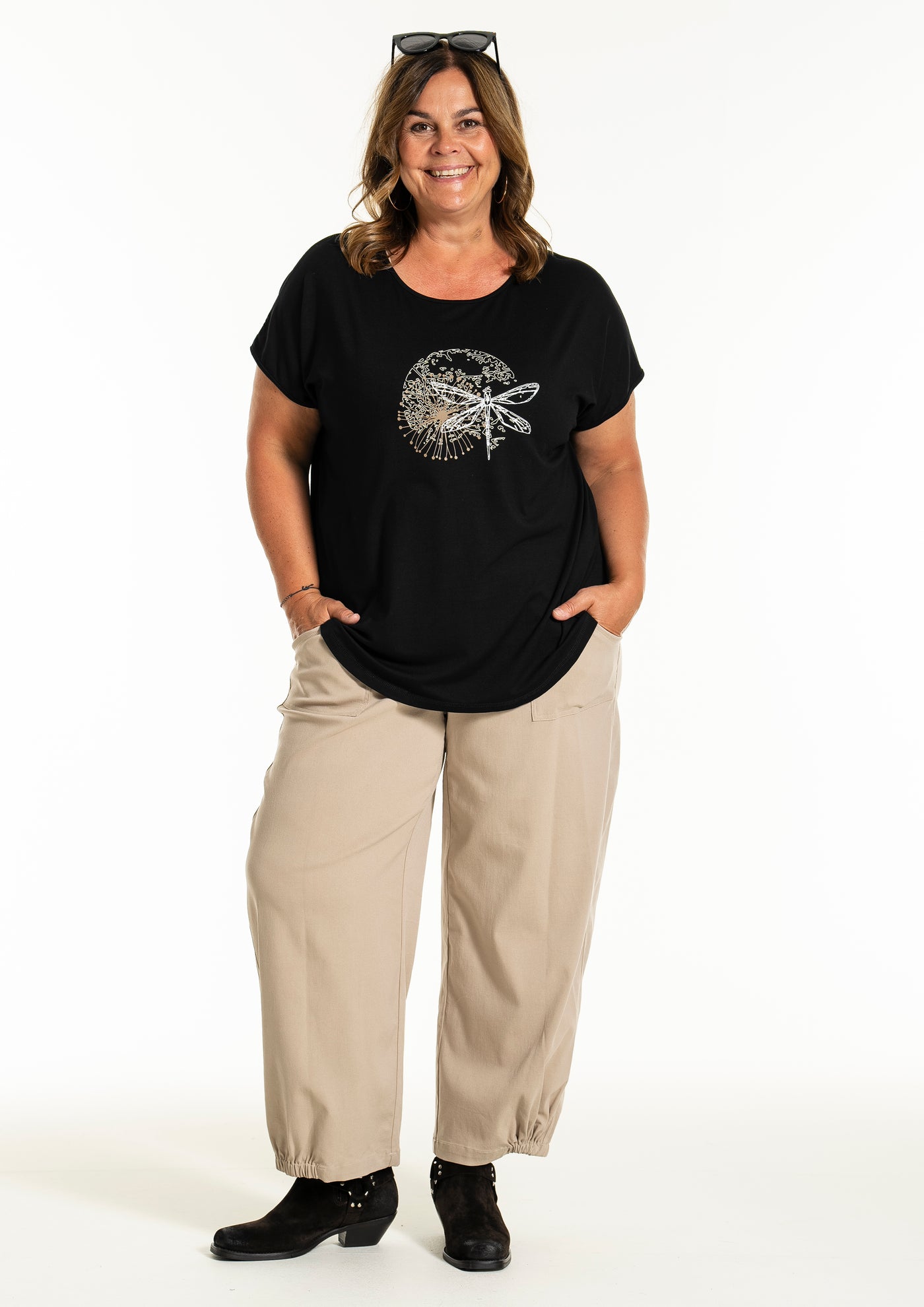 Gozzip - Gitte stuttermabolur - Drekafluga