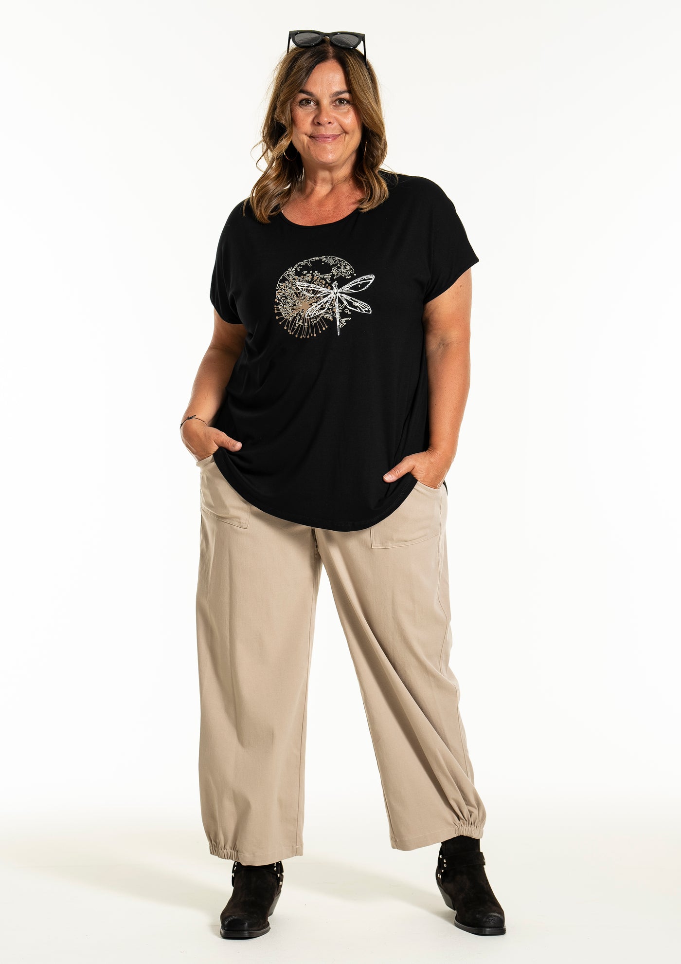 Gozzip - Gitte stuttermabolur - Drekafluga