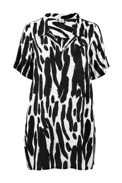 Gozzip - Mette mynstruð tunika