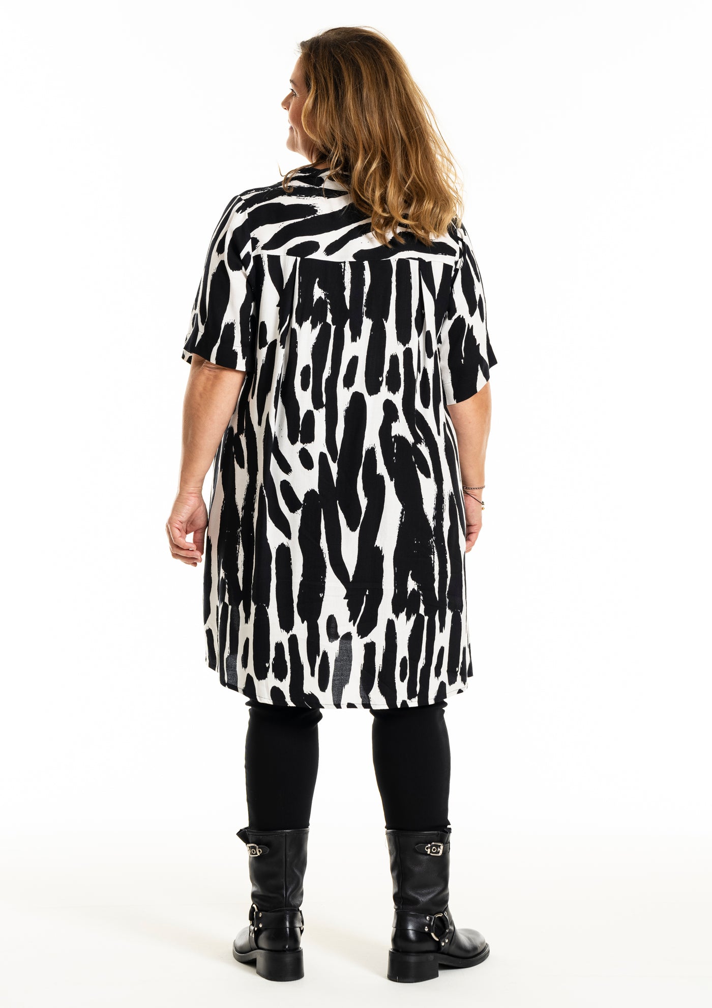 Gozzip - Mette mynstruð tunika