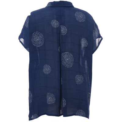 Gozzip - Kaisa mynstruð blússa