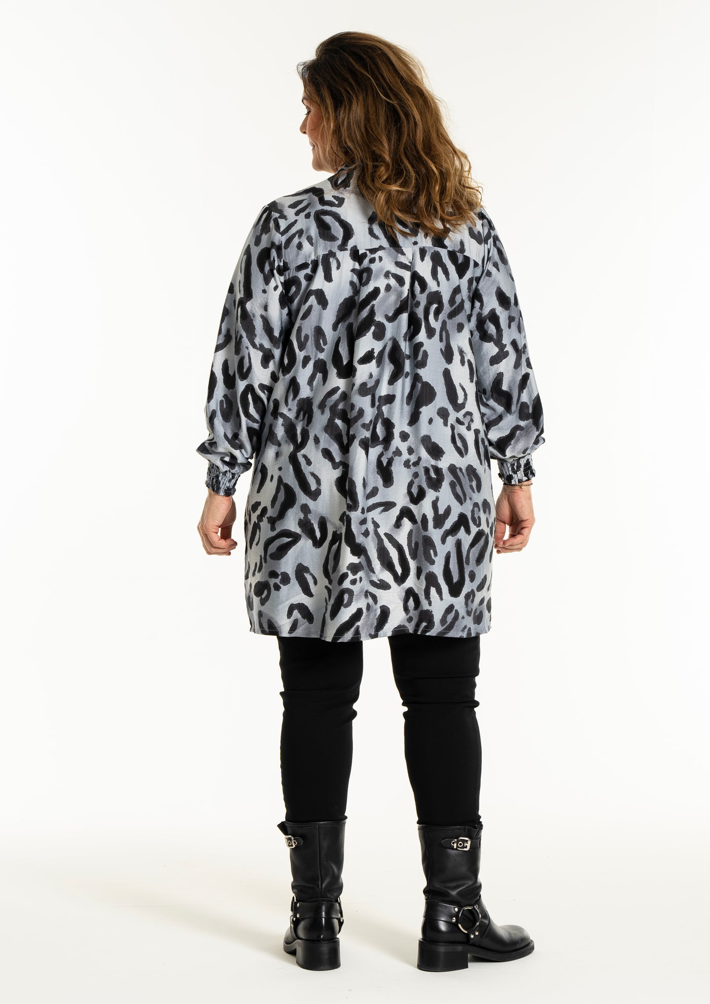 Gozzip - Grace tunika með hlébarðamynstri