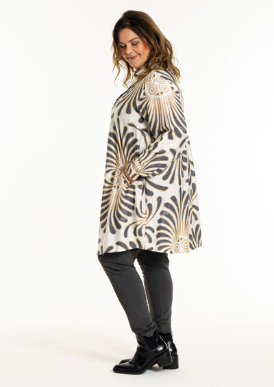 Gozzip - Birla mynstruð tunika