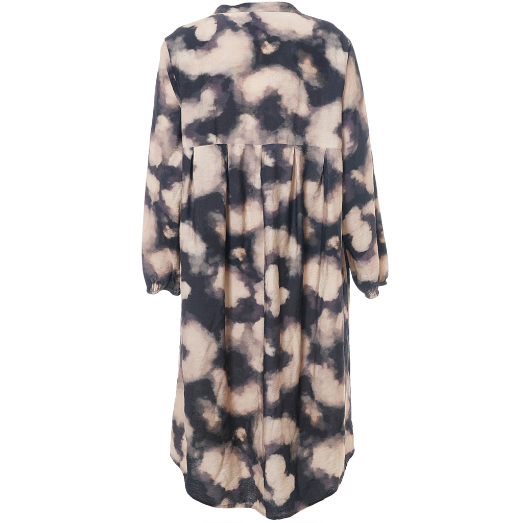 Gozzip - Anja mynstraður kjóll