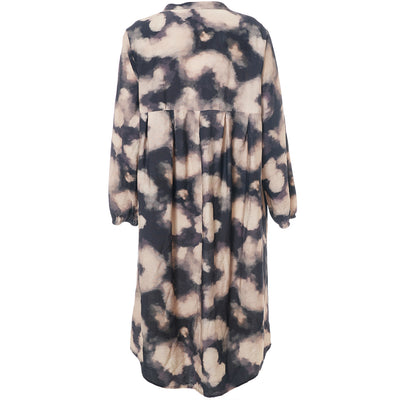 Gozzip - Anja mynstraður kjóll