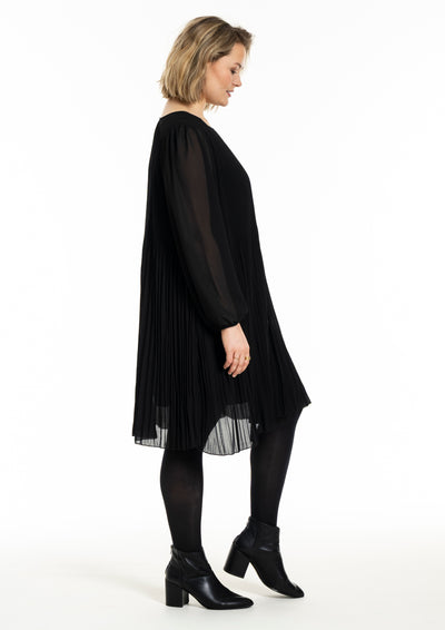 Gozzip - Benedikte plíseraður kjóll