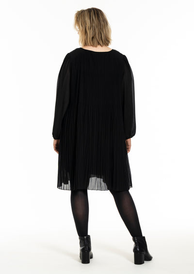 Gozzip - Benedikte plíseraður kjóll