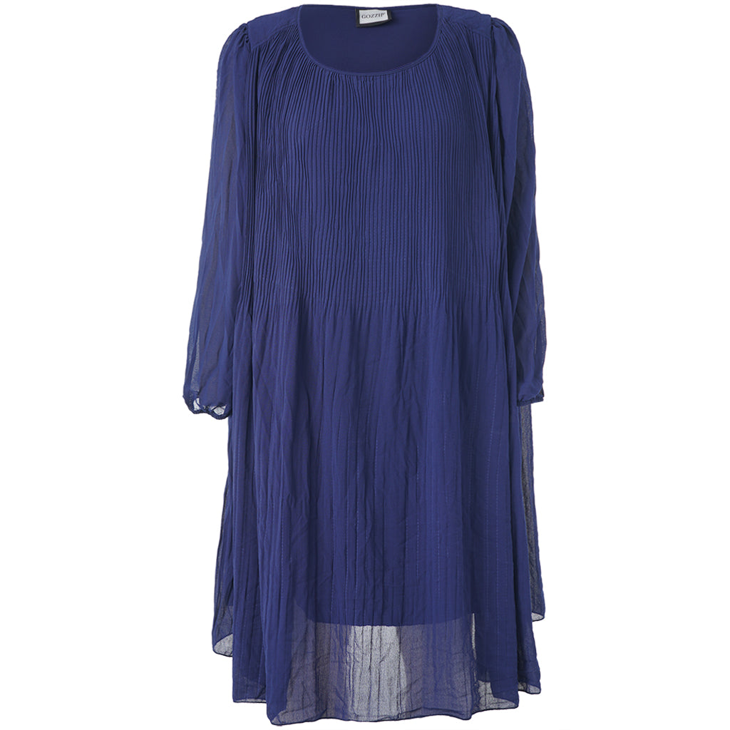 Gozzip - Benedikte plíseraður kjóll