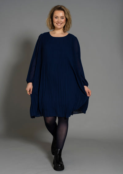 Gozzip - Benedikte plíseraður kjóll